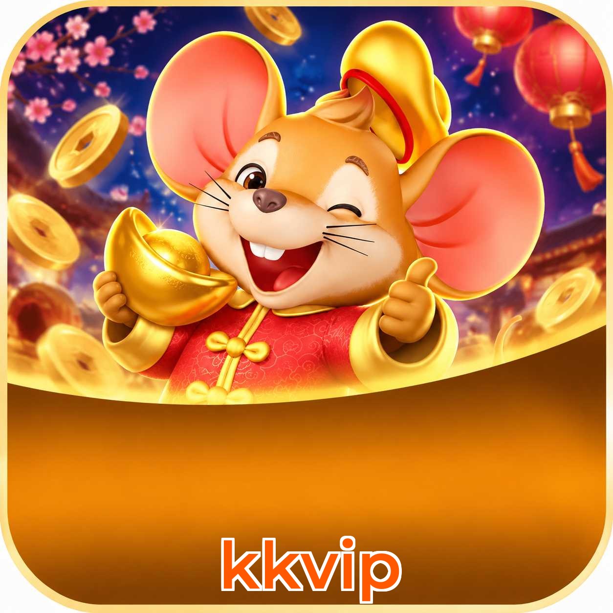 Pacote de boas-vindas ao criar conta na kkvip